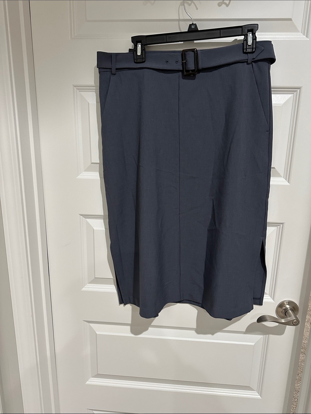 Banana Republic Charcoal A-Line Skirt, Size 12, (NWT) New With Tags